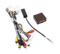 Fascia Autoradio Cavo Di Alimentazione Per Cablaggio Stereo Per Auto XP PER Mitsubishi PER Outlander 2014-2020 Mascherina Pannello Radio