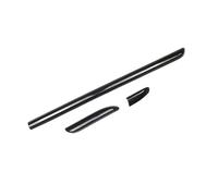 Fascia Autoradio Compatibile Con A3 8V 2014 2015 2016 2017 2018 2019 2020 3 Pezzi Interni Auto Console Cruscotto Modanature Centro Strisce Di Rivestimento Decorazione Copertura ABS