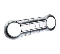 Fascia Autoradio Compatibile Con Benz Gla Per X156 2015 2016 2017 2018 2019 1 Set Adesivo Per Pulsante Aria Condizionata Console Centrale Auto