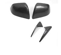 Fascia Autoradio Compatibile Con Tesla Per Model 3 2023 2024 4 Pezzi Copertura In Fibra Di Carbonio Lucida Per Pannello Cruscotto Accessori Per Console Centrale