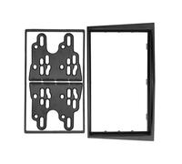 Fascia Autoradio Doppio 2 Din Radio Frame Dash Installazione Trim Kit Face Plate Lunetta Pannello Stereo Per GMC Terrain 2008 2009 2010 Mascherina Pannello Radio