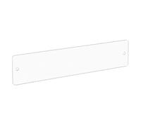 Fascia Battisedia Acrilica Trasparente 12x60 cm | Protezione Muro in Acrilico | Paracolpi Sedie Design Minimal Installazione con Tasselli Salvamuro Sedia Tavolo Ufficio (1)