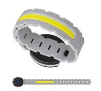 Fascia Braccio Illuminata per Corsa Notturna | Lampada Di Avviso A 3 Modalità - Impermeabile USB Batteria 1000mAh Accessorio per Corsa Notturna | per Camminare Correre Andare in Bicicletta Attività Al