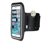 Fascia Braccio Smartphone, Fascia da Braccio con Borsa Auricolare, per iPhone 15/14/13/12/11, Samsung Galaxy S24/S23/S22, Huawei P60/P50, Xiaomi per jogging, ciclismo, con fascia di prolunga