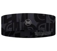 BUFF| Fascia Fastwick, Confortevole, Protezione UPF50, Sport, Stretch, Materiale riciclato, Qualità, Regolatore di temperatura, Taglia unica, Nero