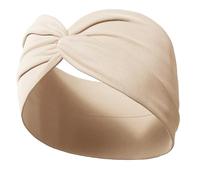 Fascia Capelli Donna Fasce for yoga for capelli da donna for leopardate annodate con turbante elastico e spesso(Beige)