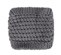 Fascia Capelli Donna Invernale Fasce for capelli intrecciate con cappello turbante for elastiche for donne fatte a mano in maglia solida Fascia for invernale calda protetta dalle orecchie(Light Gray)