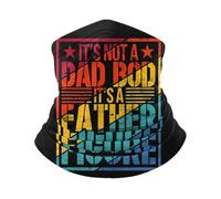 Fascia Capelli It'S Not A Dad Bod It'S A Father Figure Passamontagna Multifunzione Ghetta Da Collo Durevole Scaldacollo Per Pesca Escursionismo Ciclismo 25X50CM