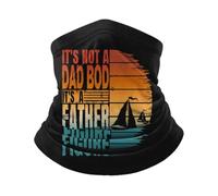 Fascia Capelli It'S Not A Dad Bod It'S A Father Figure Passamontagna Multifunzione Ghetta Da Collo Protezione Uv Scaldacollo Per Ciclismo Pesca Escursionismo 25X50CM