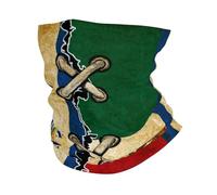 Fascia Capelli Mexico Mexican And El Salvadorean Flag Vintage Combine Passamontagna Traspirante Ghetta Da Collo Durevole Scaldacollo Per Ciclismo Campeggio Escursionismo 25X50CM