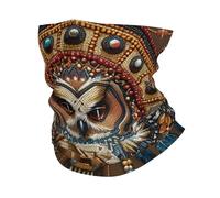Fascia Capelli Owl Native American Feathers Dream Catcher Brown Ghetta Da Collo Antipolvere Scaldacollo Antivento Passamontagna Per Sports Campeggio Ciclismo