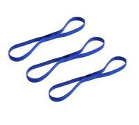 Fascia Capelli Sport 3 fasce sportive antiscivolo, elastiche for la corsa, traspiranti, for yoga, for donne e uomini, for il fitness, for guida al sudore(3pcs dark blue)