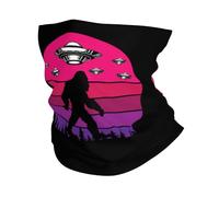 Fascia Capelli Ufo Bigfoot Ghetta Da Collo Durevole Passamontagna Traspirante Scaldacollo Per Escursionismo Campeggio Ciclismo 25X50CM
