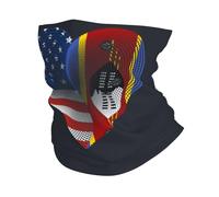 Fascia Capelli Usa Swaziland People Of Swaziland Friendship Flag Heart White Passamontagna Multifunzione Ghetta Da Collo Protezione Uv Scaldacollo Per Escursionismo Sportiva Campeggio 25X50CM