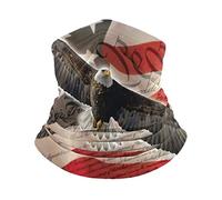 Fascia Capelli We The People Soaring American Bald Eagle Passamontagna Multifunzione Ghetta Da Collo Durevole Scaldacollo Per Ciclismo Escursionismo Campeggio 25X50CM