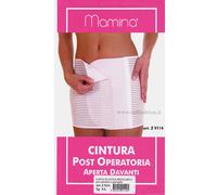 FASCIA CINTURA POST OPERATORIA POST PARTO TRASPIRANTE ADDOMINALE APERTA AVANTI