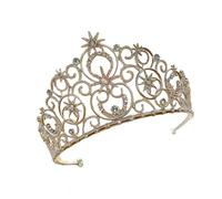 Fascia classica per capelli da sposa in lega Zn con dettagli unici e consistenza liscia, perfetta per la sposa leggera corona da sposa