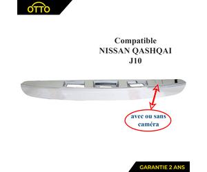 Fascia Cofano Cromata Senza Ikey Sensore Posteriore Compatibile Qashqai