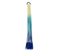 Fascia colorata for coda di cavallo sporca con piccole trecce. Accessorio for capelli elegante for tutte le occasioni(Lake Blue)