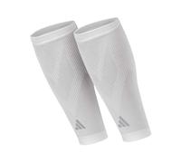 Fascia compressiva Opaska kompresyjna na łydkę Adidas Compression Calf Sleeves 2P - white - Bianco (L/XL)