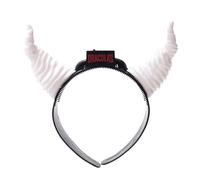 Fascia con Corna Fascia Luminosa Halloween con Corna LED Intermittenti | Regolabile Unisex Ragazzi Adulti per Feste Eventi Foto Spettacoli Locali Notturni