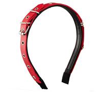 Fascia con fibbia per cintura, stile punk, copricapo per Halloween, accessorio in lega per feste e concerti