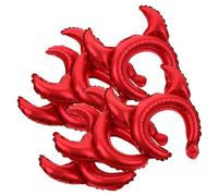 Fascia Corna Demone Tridente, 25 Pezzi Film Alluminio Stagione di Halloween | Rosso, per Cosplay Adulto, Decorazioni Creative e Uniche, Uso Festa e Atmosfera Scenica