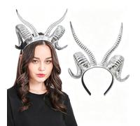 Fascia Corna Diavolo, Costume Cosplay Copricapo Con Corno Da Diavolo | Accessorio Costume Diavolo Corno Copricapo Strega For Accessori Halloween, Copricapo Feste