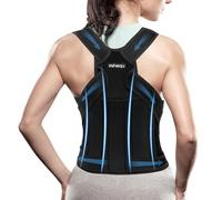 Fascia Correttore Posturale Spalle Schiena: Fascia Lombare Busto Supporto Uomo Donna - Schiena Dritta Cintura Tutore Raddrizza Spalle Lavoro - Elastica Dritte Postura Cervicale Ortopedico Fasce XXL