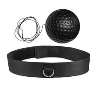 Fascia da boxe - palla da allenamento per boxe | palla riflessa con fascia | Allenamento per palla riflessa | Attrezzature per allenamento fitness per soggiorno, camera da letto, accessori per