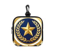 Fascia da braccio Capitan con cerniera, custodia impermeabile in neoprene per auricolari, portachiavi con clip per monete, carte, USB, organizer da viaggio
