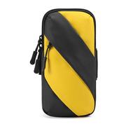 Fascia da braccio e borsa a tracolla 2 in 1, fascia multifunzionale per cellulare con elastico regolabile per una vestibilità sicura durante tutte