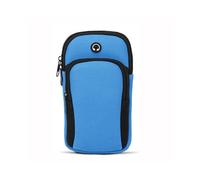 Fascia da braccio fitness antisudore, realizzata in neoprene resistente all'acqua, compatibile con tutti i telefoni, con design portatile e ampie