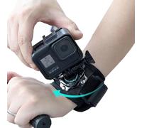 Fascia da braccio girevole a 360 gradi, supporto da polso per fotocamera sportiva sportiva per GoPro 12 11 10 9, per DJI Osmo Action 4 3, per AKASO Brave 4 4 Pro 7 7 LE V50 V50X EK7000, per Dragon