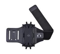 Fascia da braccio girevole a 360 per la corsa, supporto per telefono sportivo con supporto Face ID/Touch ID, cinturino regolabile per guida,