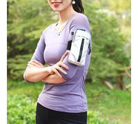 Fascia da braccio impermeabile per cellulare, ideale per la corsa - Compatibile con la maggior parte degli smartphone