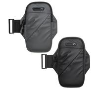 Fascia da braccio impermeabile per telefono da corsa, grande capacità, con jack per cuffie, per ciclismo, jogging, esercizio fisico, sollevamento pesi