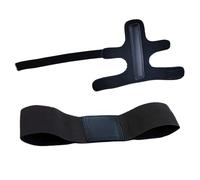 Fascia da braccio per correggere lo swing da golf, per esercizi di allineamento della presa elastica, connettore per braccio con supporto per tensione regolabile, strumento di allenamento per la