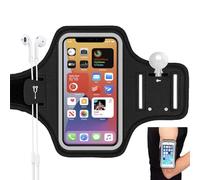 Fascia da Braccio per Esercizi da Corsa Telefono Sportiva con Tasca per Chiave Smartphone Porta Cellulare Sweatproof Portacellulare per Correre Universale per Telefoni Cellulari Entro 6,8 Pollici