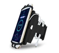 Fascia da braccio per smartphone, custodia compatibile con lo schermo e design girevole a 360, facile da usare per gli appassionati di fitness.