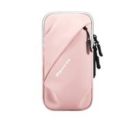 Fascia da braccio per telefono per sport all'aria aperta, custodia impermeabile da polso e da braccio con slot per carte chiave e cinturino sicuro, toppe altamente elastiche, realizzata con buoni