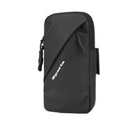 Fascia da braccio per telefono per sport all'aria aperta, custodia impermeabile da polso e da braccio con slot per carte chiave e cinturino sicuro, toppe altamente elastiche, realizzata con buoni