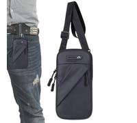 Fascia da Braccio Porta Cellulare Running Organizzatore Smartphone in Pelle