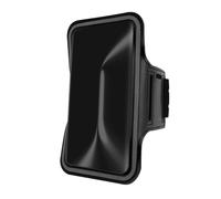 Fascia da braccio Sport Smartphone Finestra Touch Cinturino Regolabile Nero