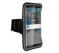 Bracciale Sport Smartphone Custodia Pioggia Finestra Tattile Con Regolabile Nero