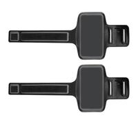 Fascia da braccio sportiva anti-sudore, 2 Pezzi Borsa da 6,8 '' Porta Telefono Corsa, per iPhone 15 14 13 12 11, per jogging, ciclismo, escursionismo, con fascia di prolunga
