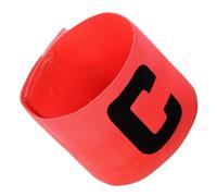 Fascia da capitano - Fasce da capitano in nylon multicolore con lettere C, fascia sportiva da capitano regolabile, fascia elastica da capitano da calcio, fascia da capitano per capitano