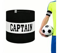 Fascia da capitano, fascia da partita di calcio, accessorio regolabile da capitano per allenamento di calcio, fascia, adatta per lezioni di educazione fisica, vari allenamenti e partite, attività all'