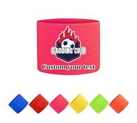 Fascia da Capitano Personalizzata per Sport, Bracciale Da Capitano Personalizzato ConTesto, Icona, Taglie in Colori Vari, Adattabile per Calcio, Rugby, Pallacanestro, Eventi Collettivi (Hot Pink)