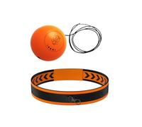Fascia da palla riflessa da boxe - Attrezzatura da boxe riflessa per principianti | Coach divertente di coordinamento occhio-mano con facile installazione per un comfort di allenamento a casa